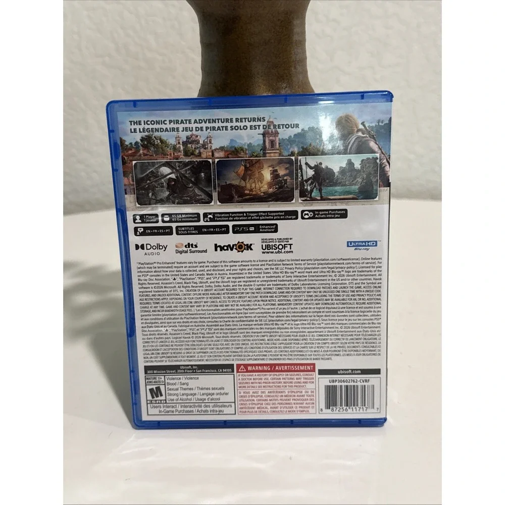 Assassin's Creed Black Flag Resynced PS5 PlayStation 5 Used Complete